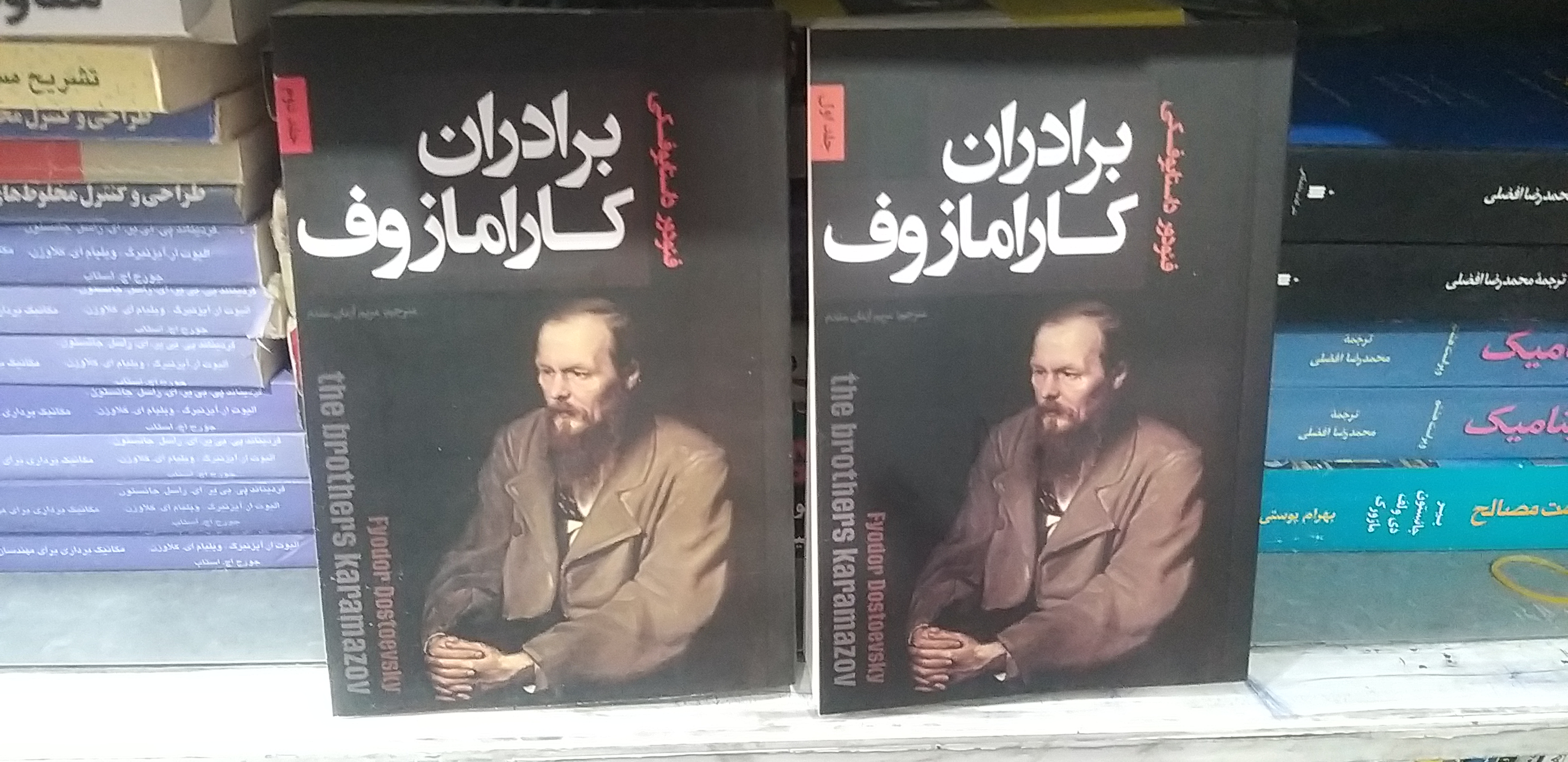 برادران کارامازوف فئودور داستا یوفسکی  دو جلدی  مترجم مریم آرمان مقدم